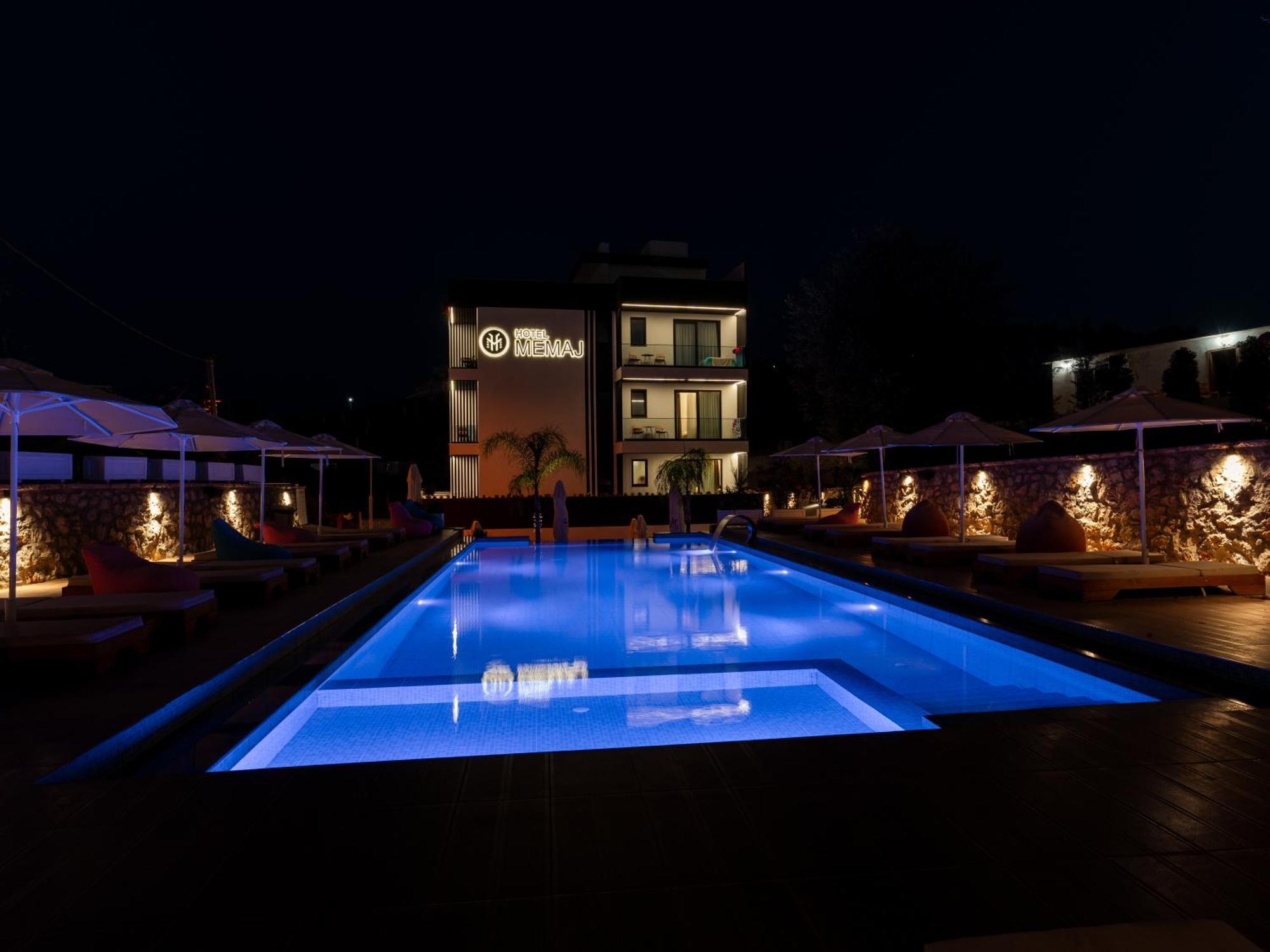 Hotel Memaj Ksamil Luaran gambar
