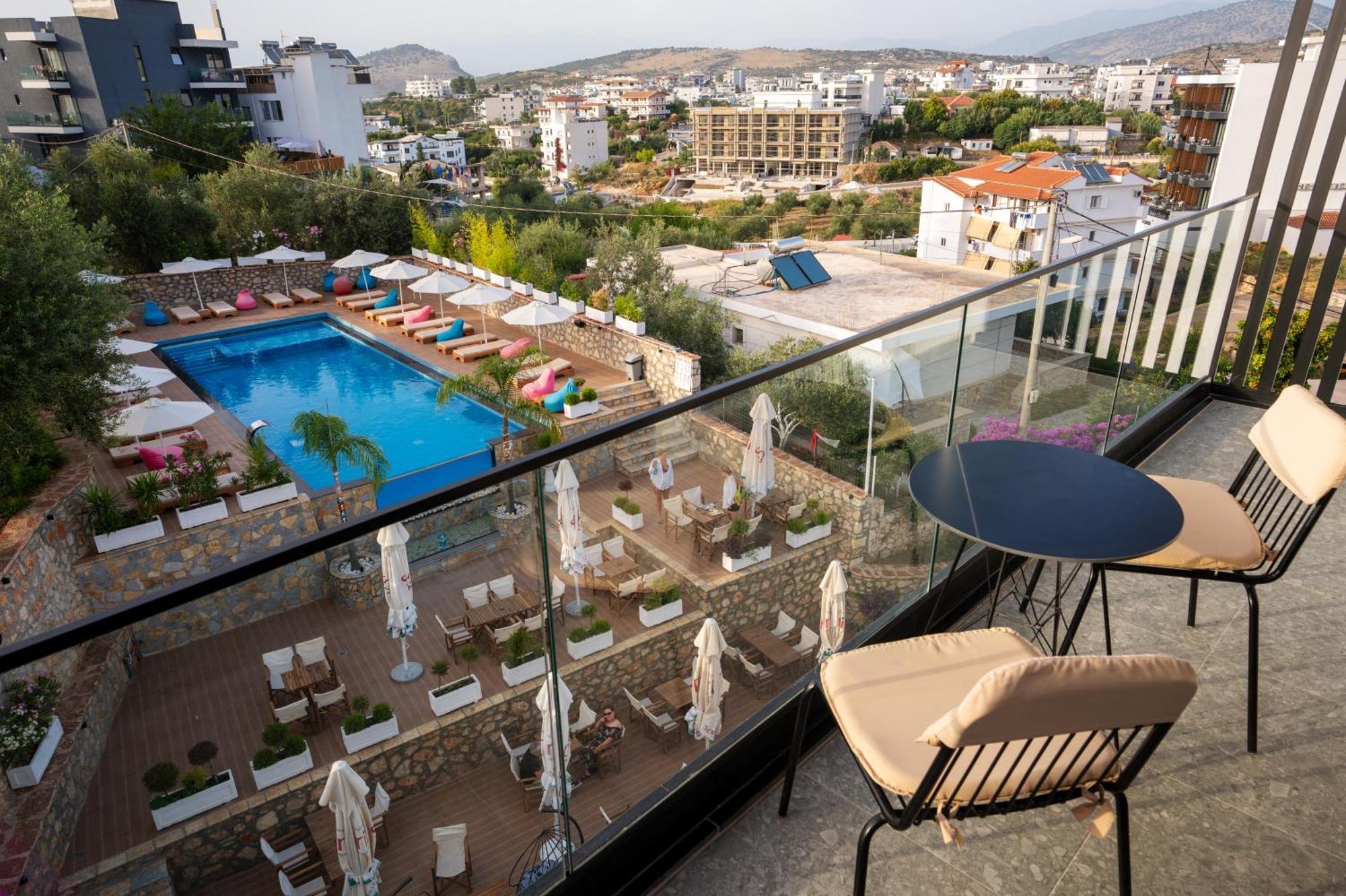 Hotel Memaj Ksamil Luaran gambar